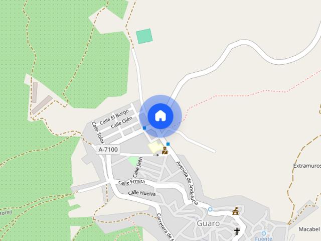 Alquiler masía casa rústica a 1,5 km en Guaro