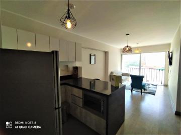 Alquiler Moderno Dpto. de 45 m2 Amoblado, vista externa con Balcón San Isidro