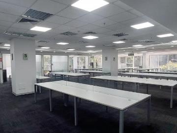 Alquiler oficina amoblada en edificio Prime Parque Abtao San Isidro 633 m2
