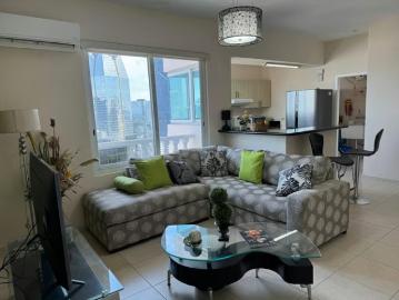 Alquileres Amueblados en alquiler en Avenida Balboa | VISTAMARINA PISO 29 alquiler en corazon bancario 114mts2 2recs+2baños 2 recámaras por USD 1550.00