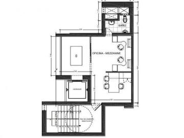 Alquilo oficina de 43.75m² en San Isidro