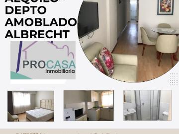 Alquilo Departamento Amoblado, Residencial Albrecht