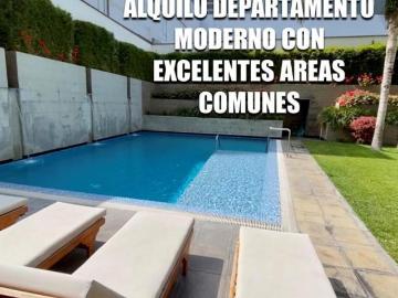 Alquilo Departamento Amplio y Moderno con excelentes areas comunes!