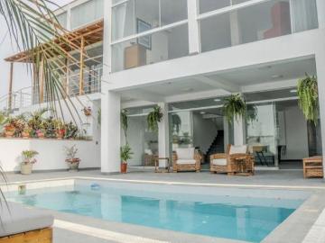 ALQUILO HERMOSA CASA RESIDENCIAL MARINA LANCHEROS FRENTE AL MAR DE ANCÓN 9