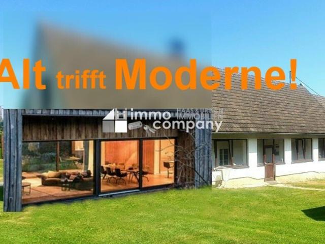 Bauernhaus, ca. 90m², 100 Jahre alt, mit ca. 6000m² arrondierendem Grund, davon ca. 3700m² Bauland