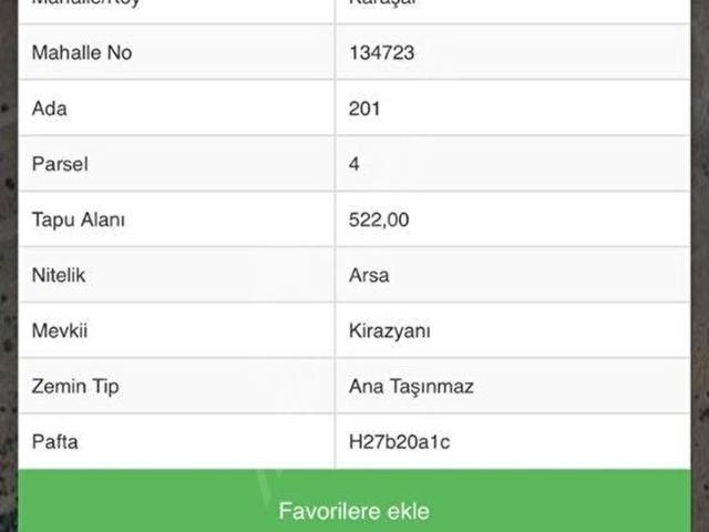 ALTAY EMLAKTAN KARAŞAR KİRAZYANI YAYLASINDA SATILIK VİLLA ARSASI