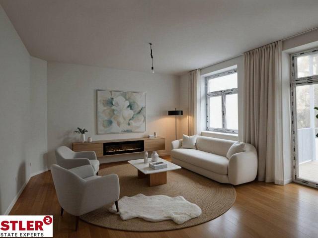 Altbaurenaissance 3 Zimmer Wohnung mit Balkon Nähe Kutschkermarkt