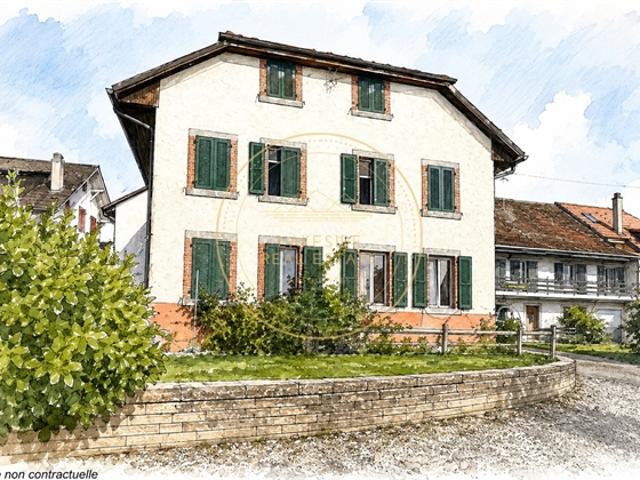 Altes Postamt neu erfunden 6 PPE in Orges, von 3 auf 4,5 Zimmer