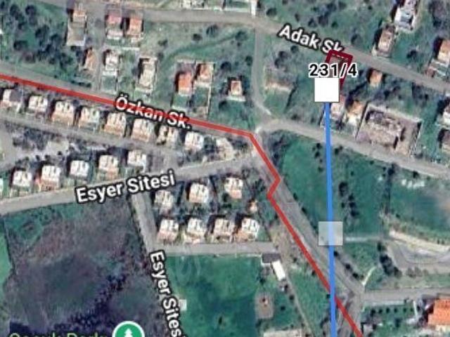 ALTIN EMLAKTAN DİKİLİ ÇANDARLIDA SATILIK 346 M2 MÜSTAKİL ARSA