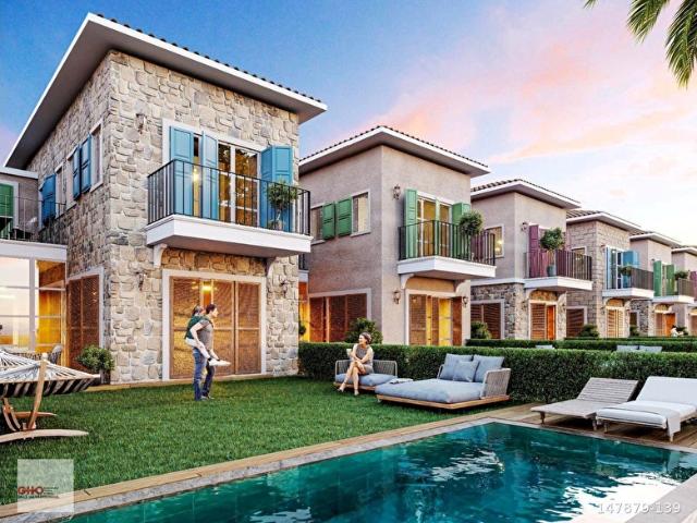 ALTINKALE DE ALAÇATI KONSEPTLİ 3+1 SATILIK 10 VİLLA PROJESİ