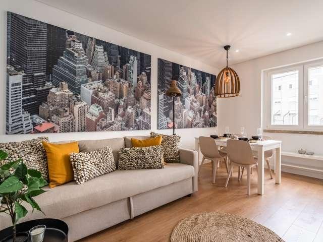 Aluga se apartamento de 2 quartos na Penha De França, Lisboa