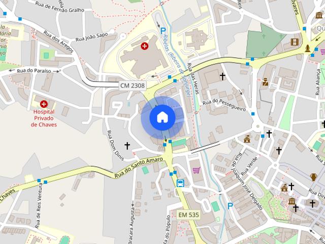 Aluga se quarto espacoso em Chaves