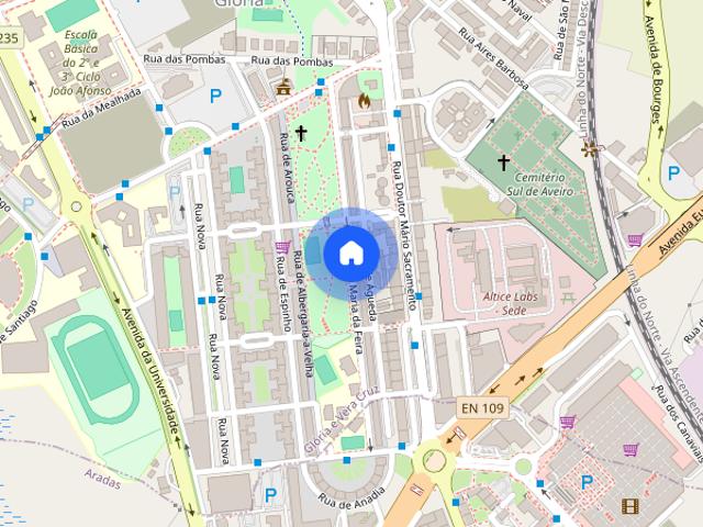 Aluga se quarto individual a estudante rapaz em Aveiro