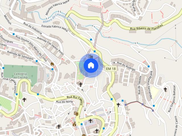 Alugam se quartos em T3 no centro da Covilha
