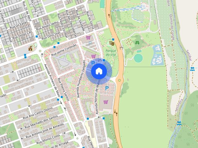 Alugam se quartos em apartamento mobilado zona Sesimbra