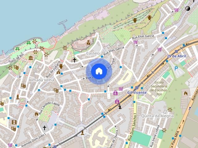 Alugam se quartos mobilados em Almada