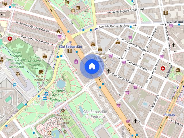 Alugo 1 quarto a estudantes junto ao El Corte Ingles