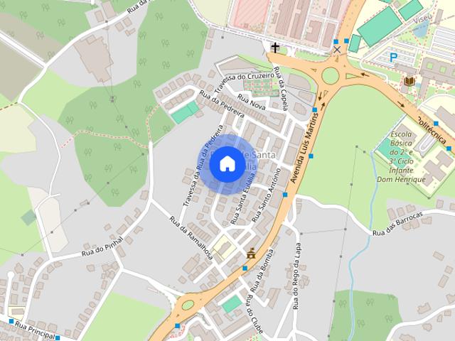 Alugo 2 quartos a estudantes junto ao IPV