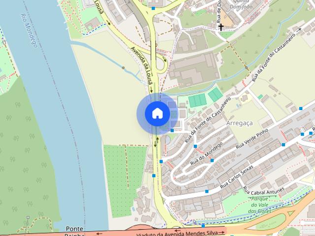 Alugo T2 com quartos grandes em Coimbra junto a EDP