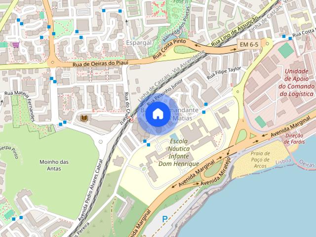 Alugo um apartamento T1 em Paco de Arcos