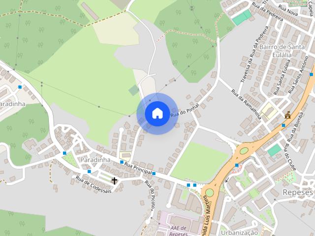 Alugo andar de moradia com ambiente calmo e jovem em Viseu