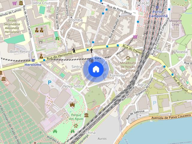 Alugo apartamento T2 com garagem no Bonfim Porto