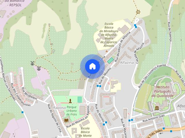 Alugo dois quartos individuais mobilados em Almada