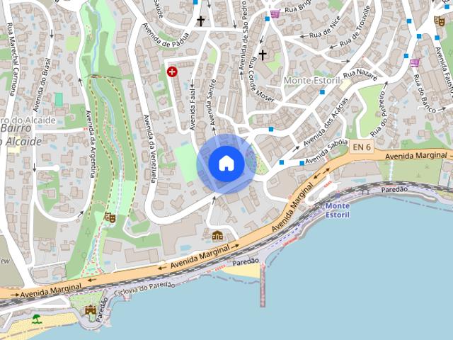 Alugo quarto com varanda no Monte Estoril