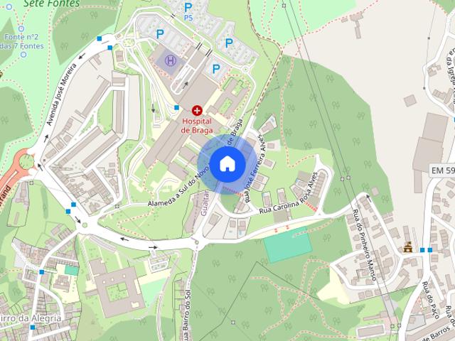 Alugo quarto a menina estudante Braga Faculdade Medicina