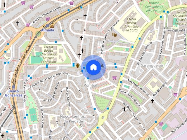 Alugo quarto a senhora rapariga no centro de Almada