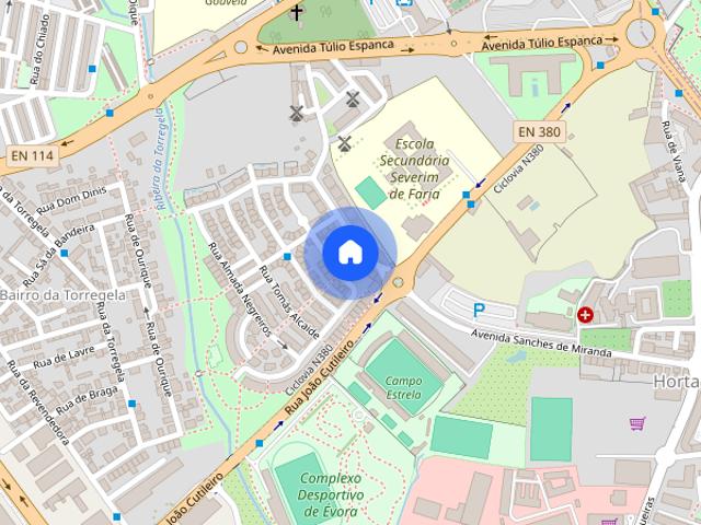 Alugo quarto em apartamento T3 na Vila Lusitano Evora