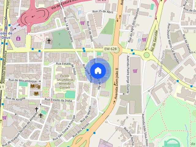 Alugo quarto em T3 junto ao El Corte Ingles
