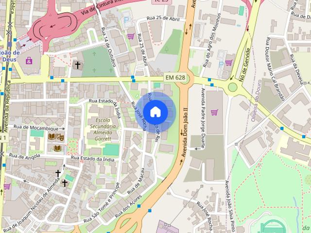 Alugo quarto em T3 junto ao El Corte Ingles