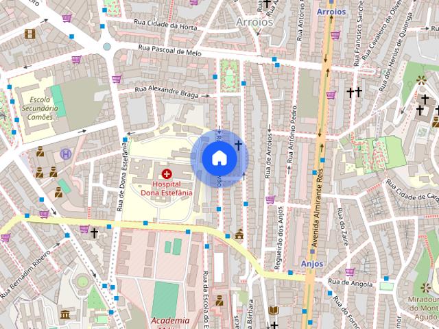 Alugo quarto mobilado em Odivelas perto do metro