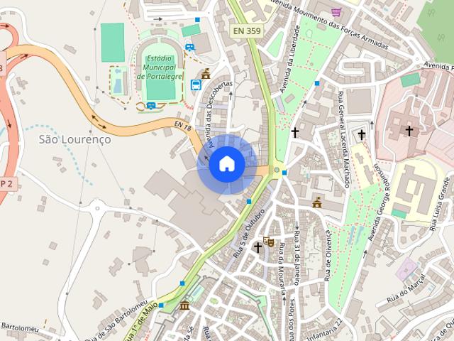 Alugo quarto no Rossio de Portalegre