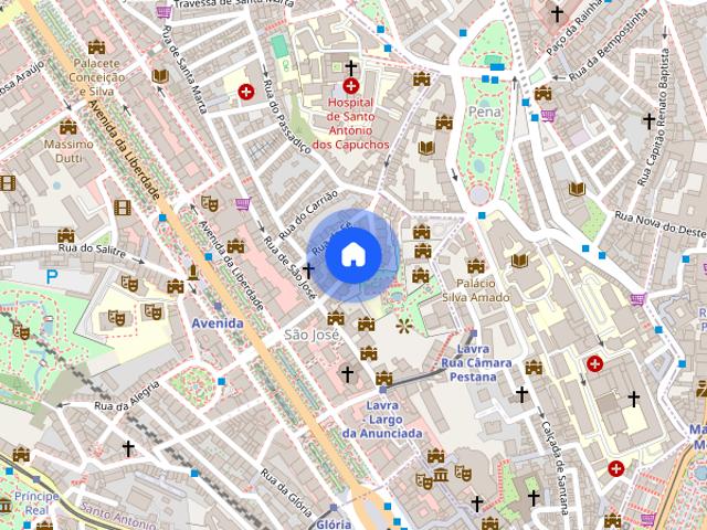Alugo quarto na Avenida da Liberdade em Lisboa