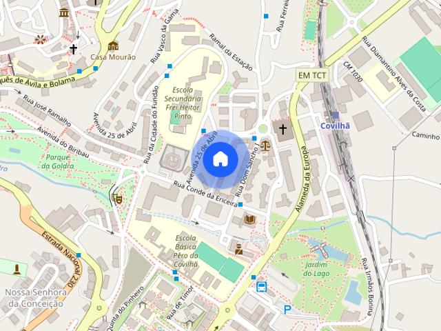 Alugo quarto zona calma da Covilha perto do Serra Shopping
