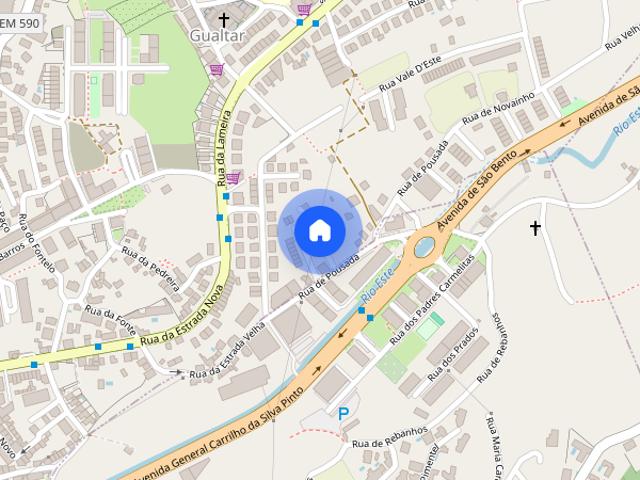 Alugo quartos em vivenda Braga zona Universidade