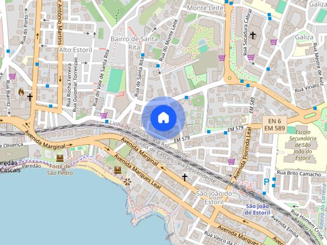 Aluguel quarto Sao Joao Estoril proximo Estacao Praia