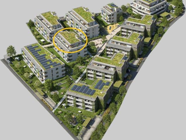 AM FLIEGENSPITZ Penthouse Wohnung | 4 Zimmer | Rundum Terrasse | Nachhaltig | Provisionsfrei!