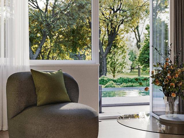 AM HAIN Naturnah & zentral: südseitiges Gartenapartment mit 4 Zimmern und großem Eigengarten