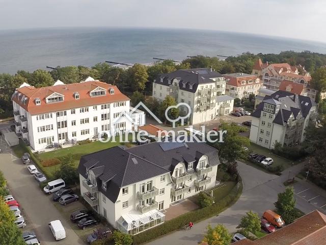 Am Strand: Lichtdurchflutete 3 Zimmer Whg. mit Meerblick