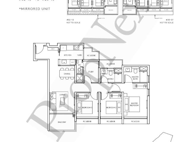 AMO Residence Condominium For Sale, $2,800,000, 3 Bed 3 Bath 1,044 sqft $2,682.00 psf