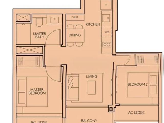 Amo Residence D20, Apartment
