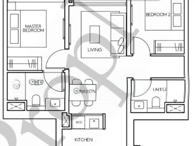 Amo Residence D20, Apartment