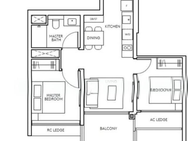 Amo Residence D20, Apartment