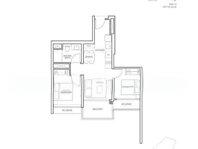 Amo Residence D20, Apartment