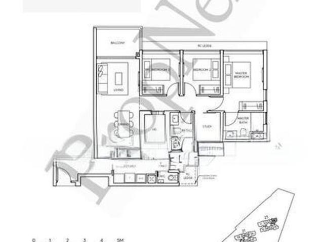 Amo Residence D20, Apartment