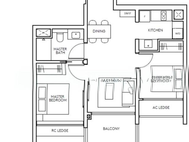 Amo Residence D20, Apartment