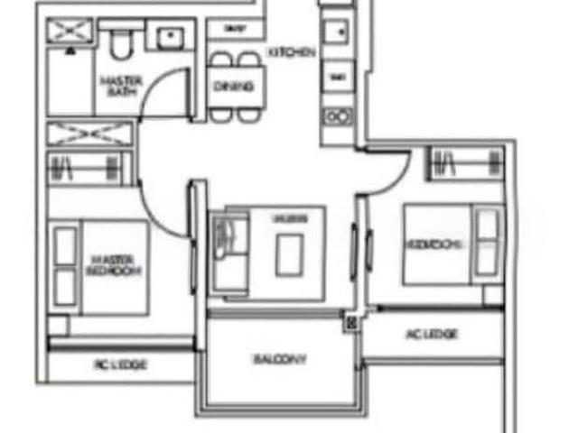 Amo Residence D20, Apartment